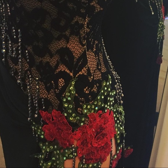 *SOLD* Latin Competition Dress - Picture 2 of 8